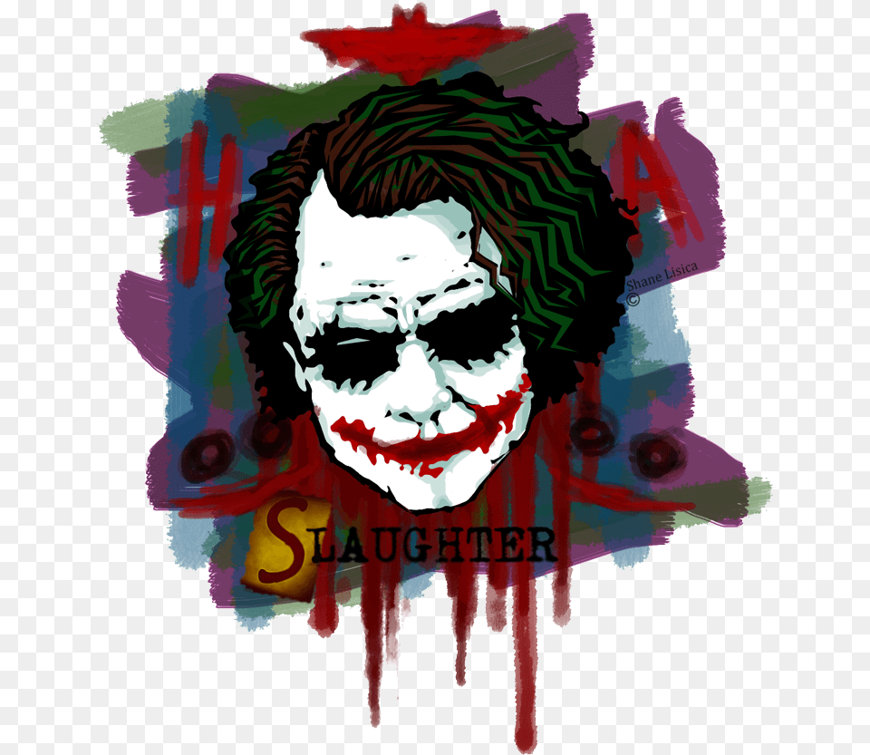 Joker Batman Graffiti Art Drawing Joker Graffiti, Graphics, Face, Head, Person Png