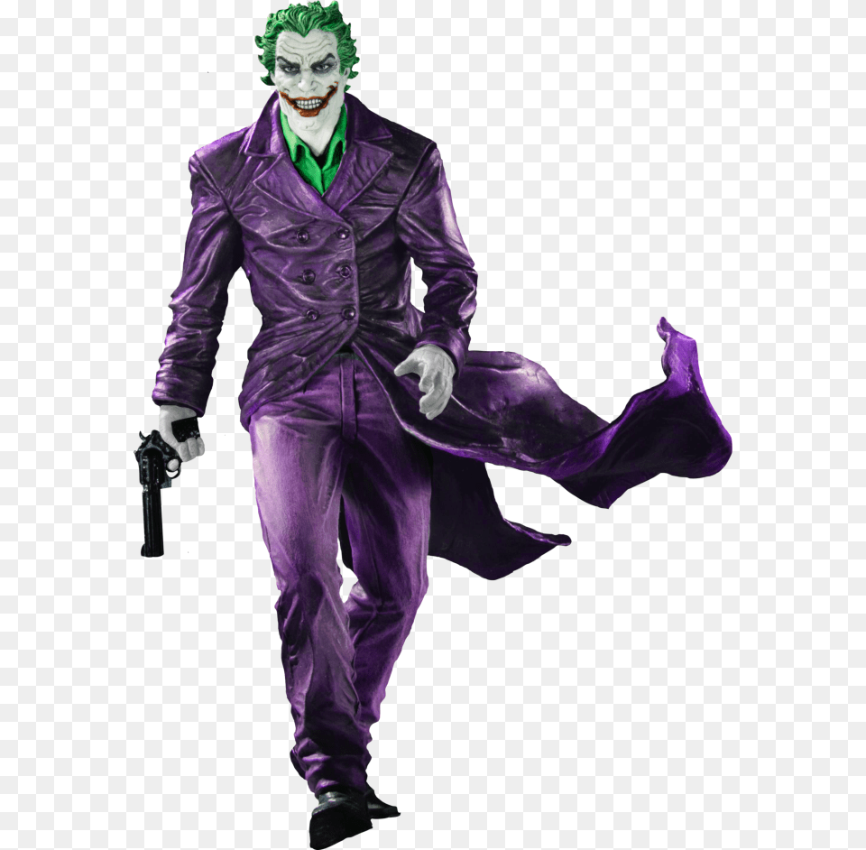 Joker Batman Joker Black And White Statue, Clothing, Costume, Person, Adult Free Png Download