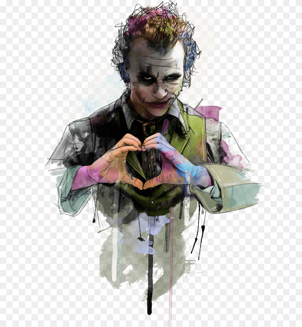 Joker Best, Portrait, Photography, Person, Head Png Image