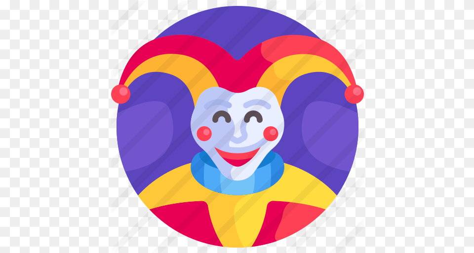 Joker Birthday And Party Icons Illustration, Clown, Performer, Person, Food Png