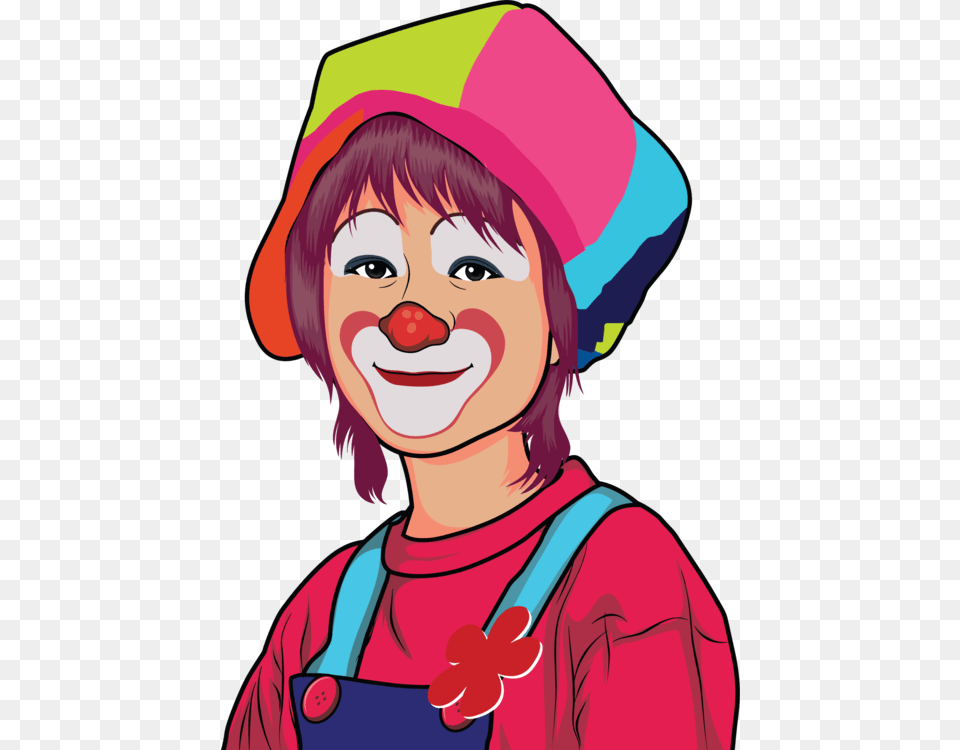 Joker Clown Cartoon Drawing Humour, Adult, Female, Performer, Person Free Png Download