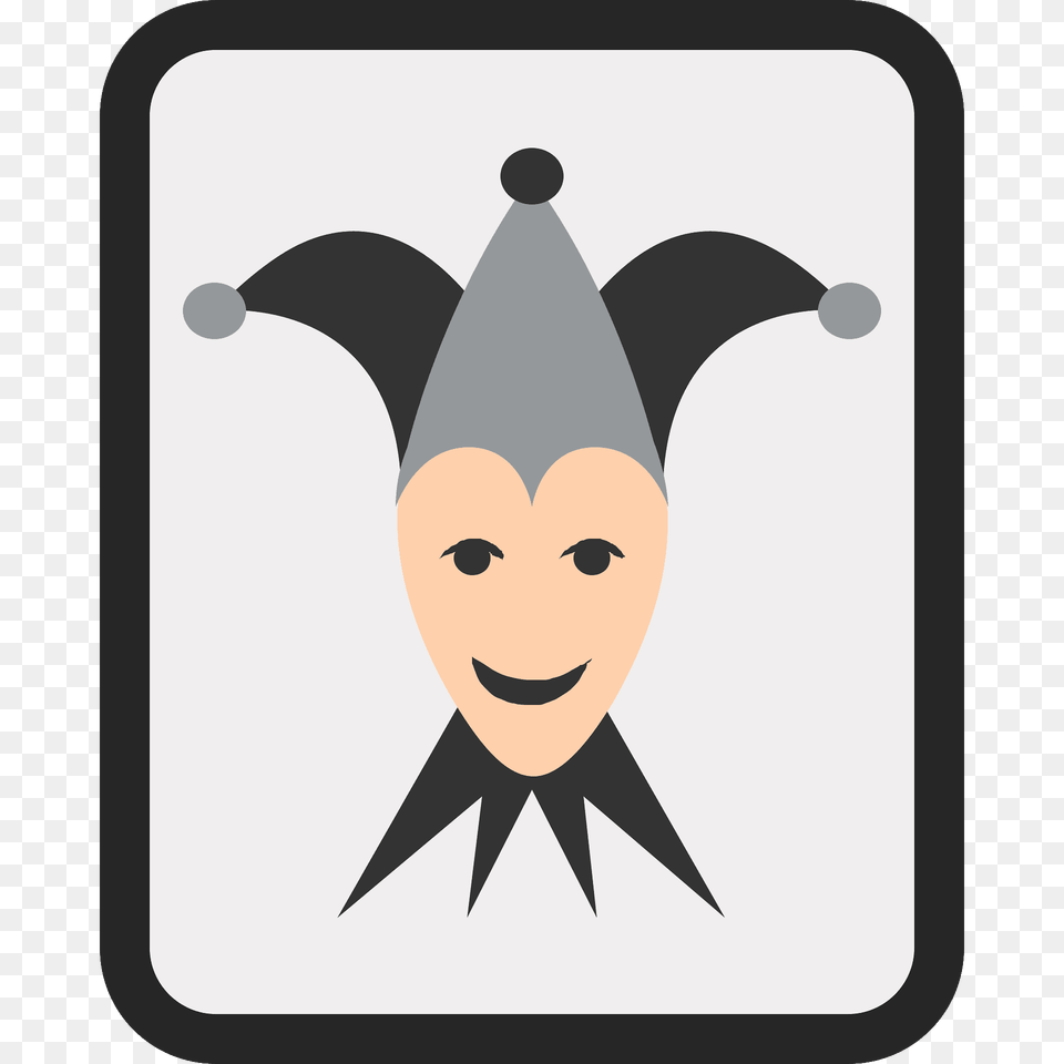 Joker Emoji Clipart, Person, People, Clothing, Hat Png