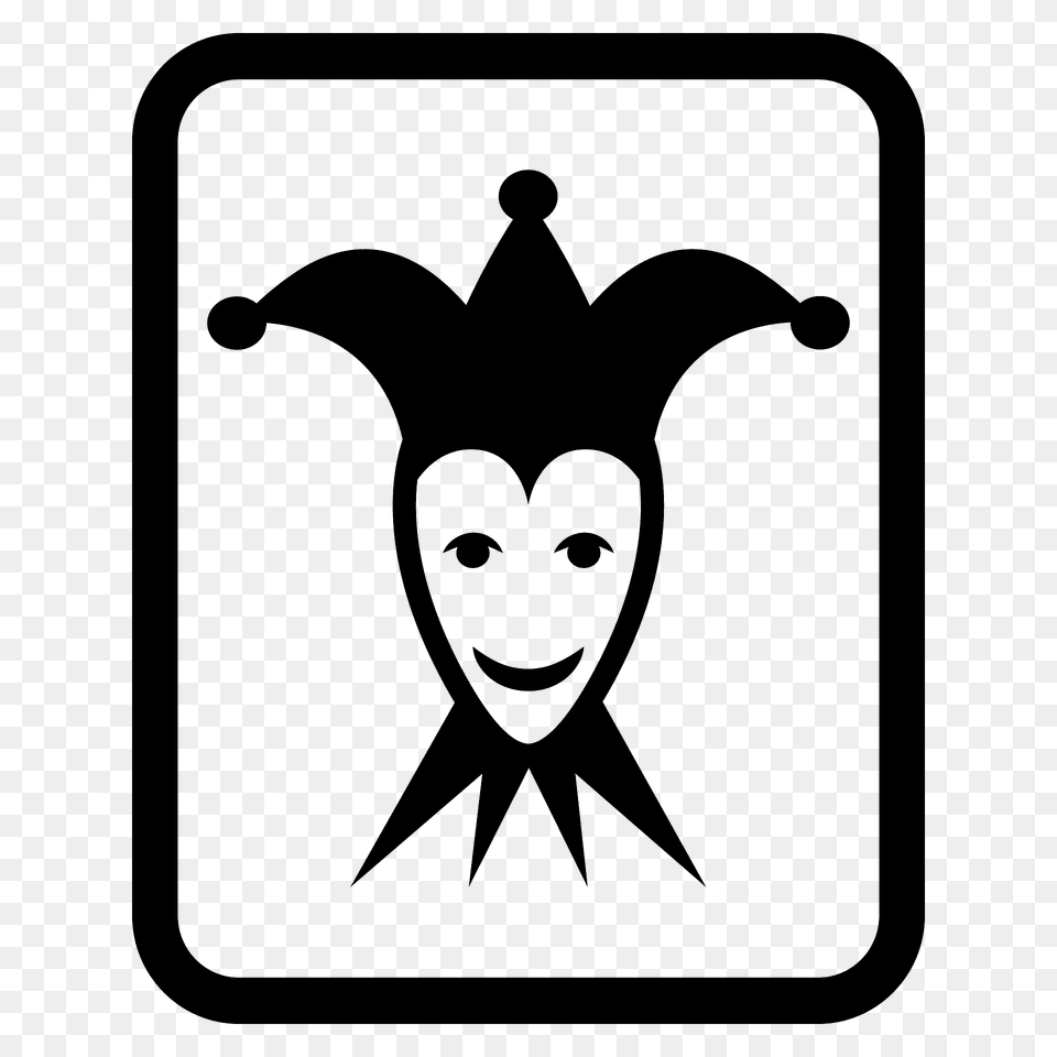 Joker Emoji Clipart, Logo, People, Person, Face Png