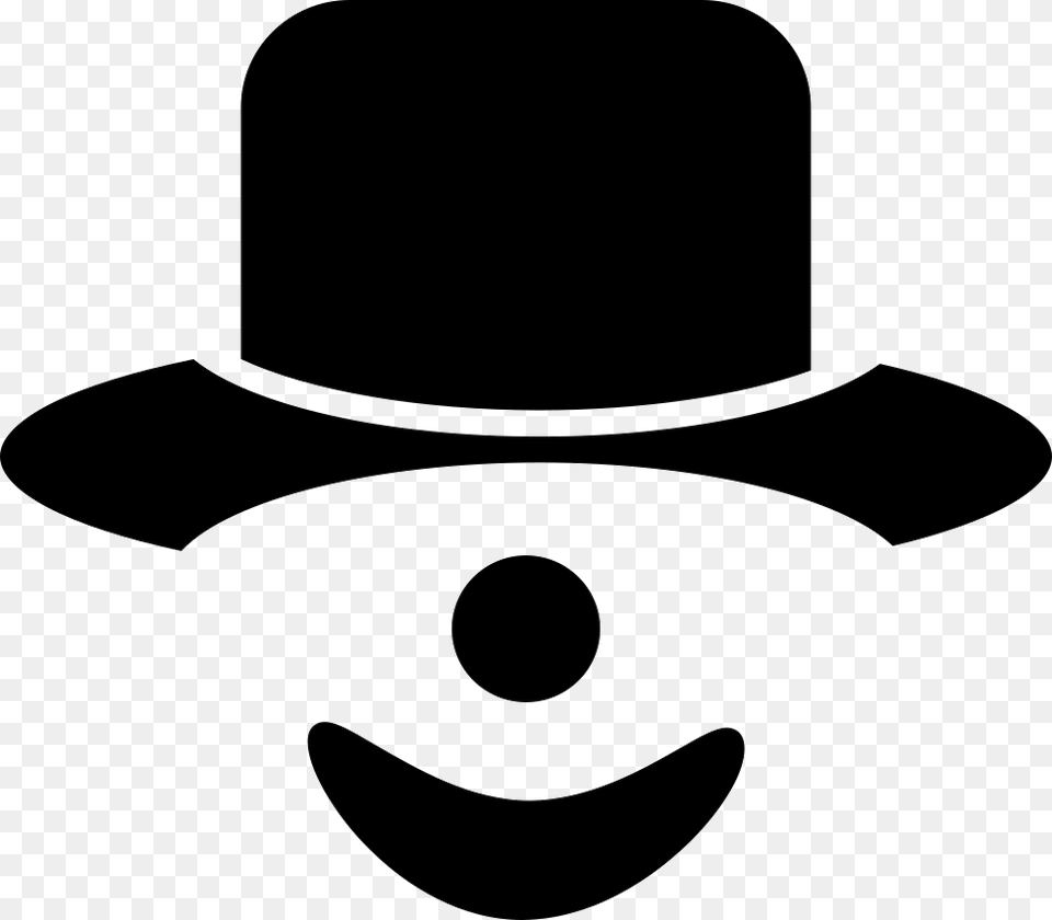 Joker Face Symbol For Joker, Clothing, Hat, Stencil, Cowboy Hat Free Png