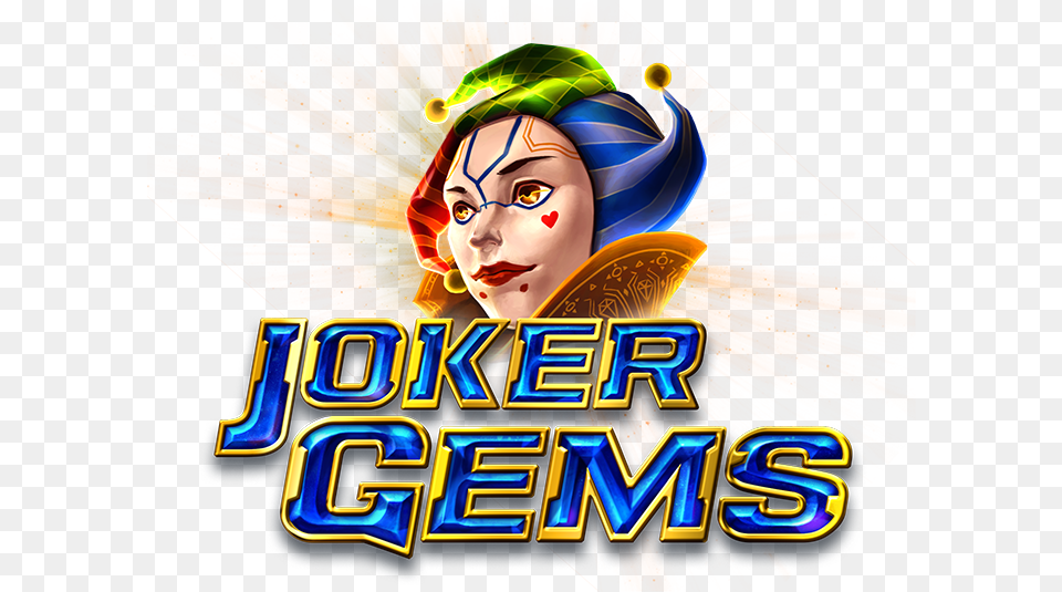 Joker Gems Joker Gems Elk Studio, Face, Head, Person, Advertisement Png Image