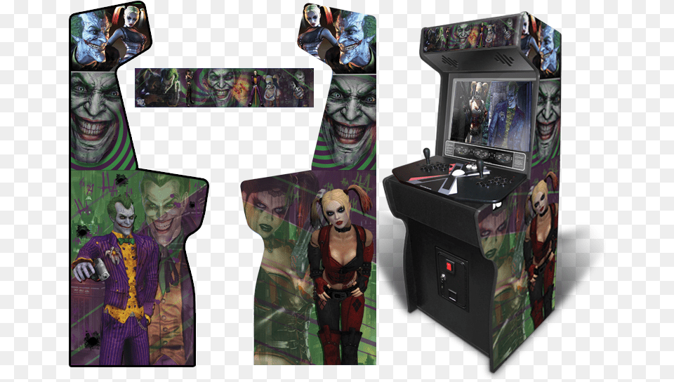 Joker Harley Quinn Joker Arcade, Adult, Person, Woman, Female Png