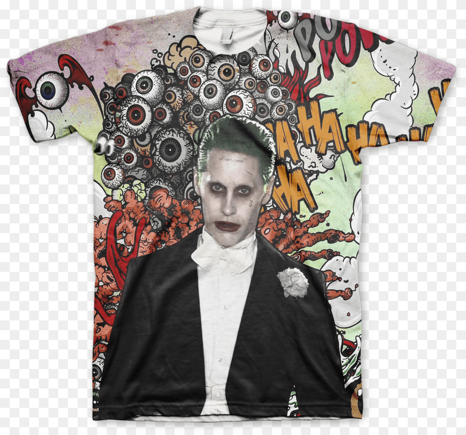 Joker Hd Suicide Squad Joker Batman Suicid Squad, Shirt, Clothing, T-shirt, Portrait Free Transparent Png