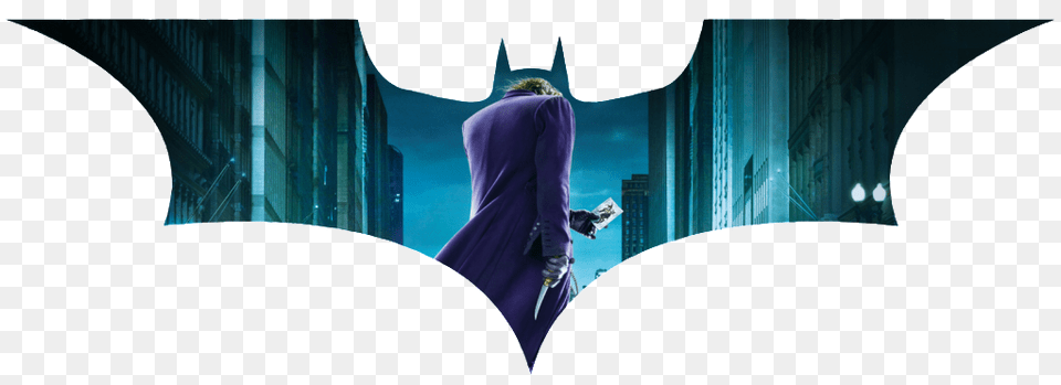 Joker In Batman Logo Photo By Adityayulla Batman The Dark Knight, Adult, Female, Person, Woman Png Image