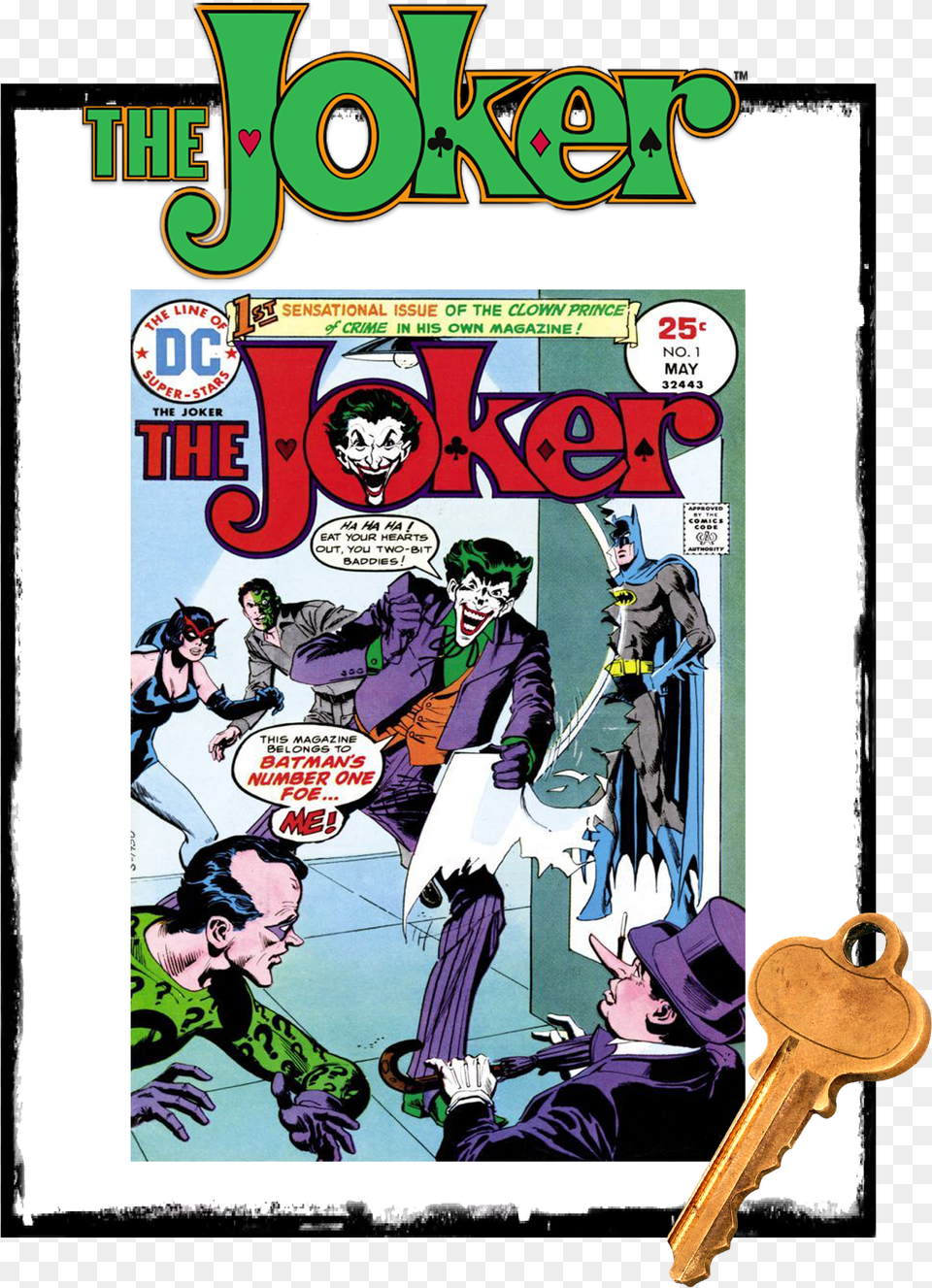 Joker Joker 1, Book, Comics, Publication, Adult Free Png