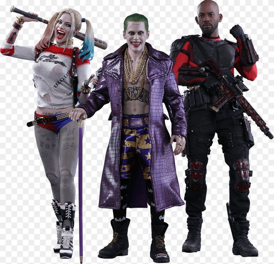 Joker Joker Harley And Deadshot, Clothing, Person, Costume, Adult Free Png Download