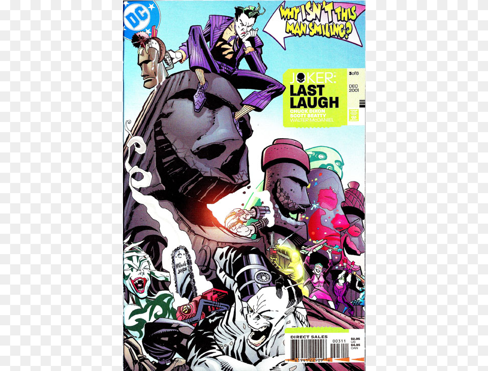 Joker Last Laugh Issue 3 Comic Joker Last Laugh, Book, Comics, Publication, Batman Free Png Download
