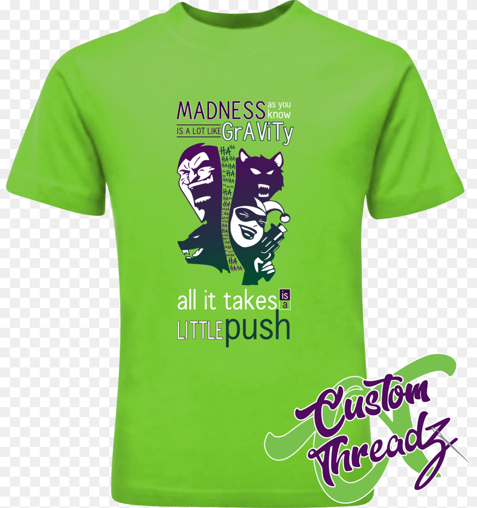 Joker Madness Marve L Joke R Shirts Harle Y D C Mugs, T-shirt, Shirt, Clothing, Person Png