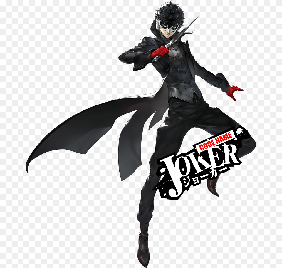 Joker Persona 5 Full Body, Adult, Male, Man, Person Free Transparent Png