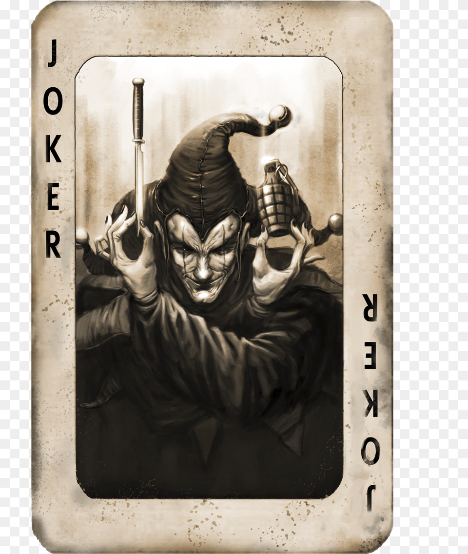 Joker Playing Card Playing Cards Art Playing Card Joker Playing Cards, People, Person, Face, Head Free Png Download