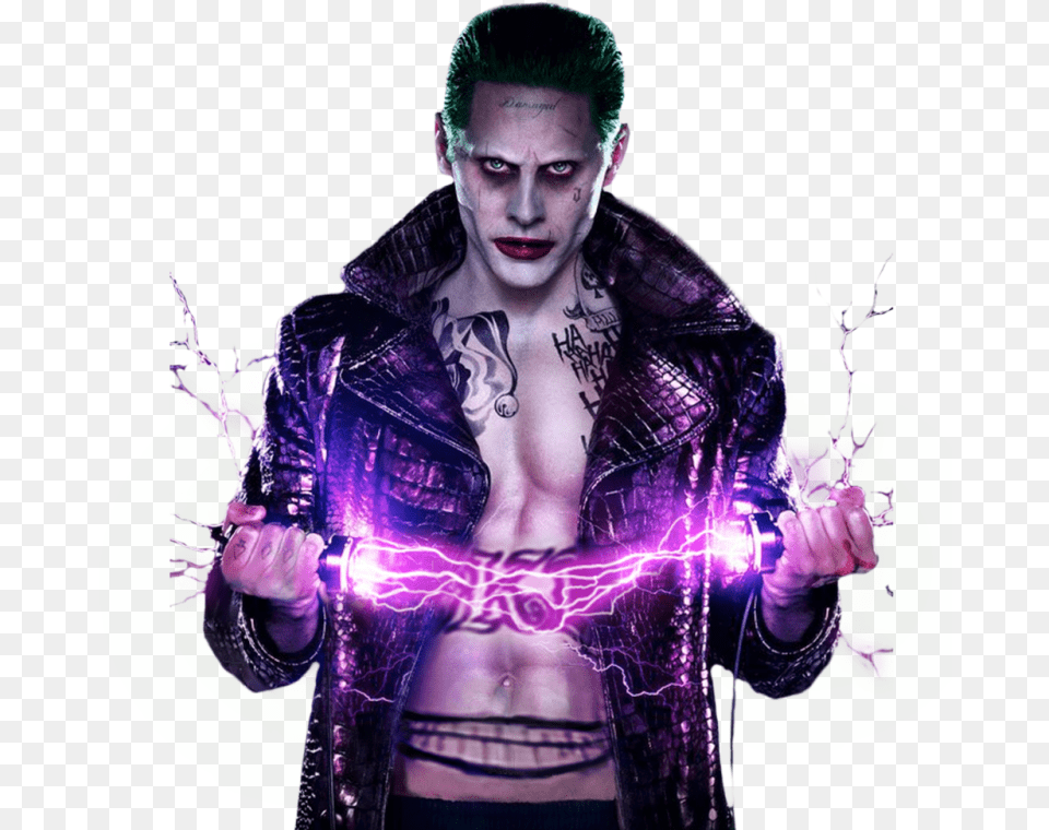 Joker Suicide Squad Suicide Squad Jared Leto The Joker, Adult, Skin, Portrait, Photography Png Image