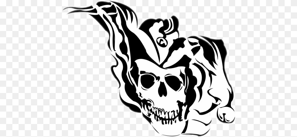 Joker Thejoker Suicidesquad Tattoo Dc Comics Suicide Squad Joker Tattoos T Shirt, Stencil, Smoke Pipe, Person, Pirate Free Png