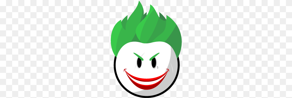 Joker Vector Art Smiley, Green Png Image