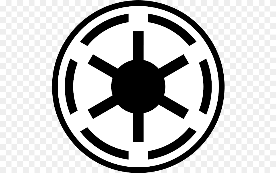 Jolie Blogs Star Wars Jedi Symbol Star Wars Republic Logo, Machine, Wheel Free Png Download