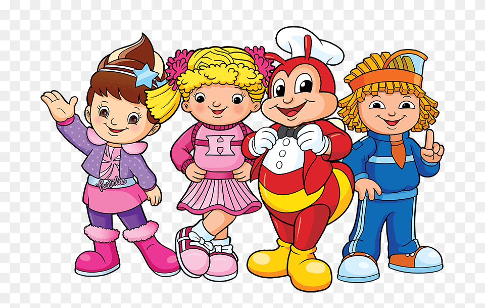 Jollibee And Friends Image, Baby, Person, Face, Head Free Transparent Png