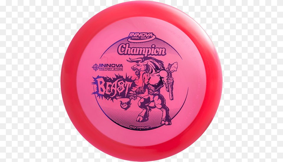 Jolly Launcher Champion Beast Beast Disc Golf Discs, Toy, Frisbee, Plate, Person Free Png Download