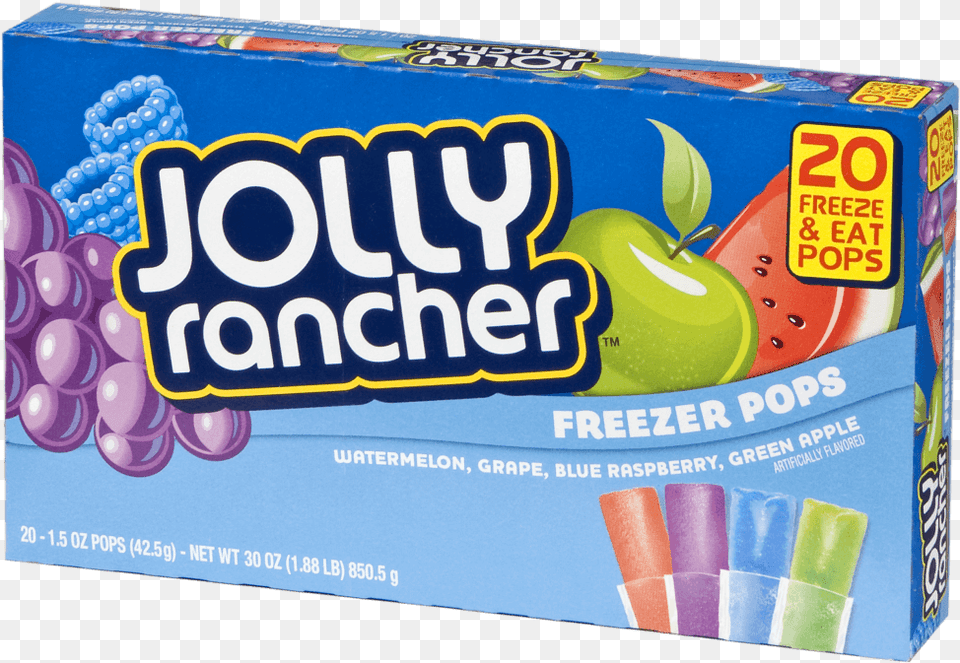 Jolly Rancher 20ct Jolly Rancher Popsicles Carbs, Gum, Food, Sweets Png