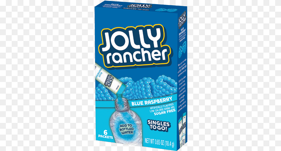 Jolly Rancher Blue Raspberry Singles To Go Jolly Rancher Logo, Bottle Png