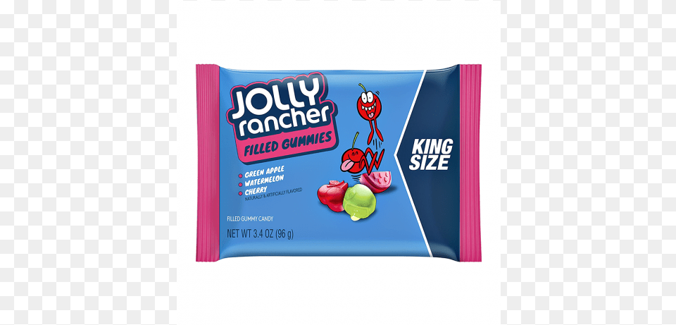 Jolly Rancher Filled Gummies King Size Hershey Foods Jolly Rancher Filled Gummies Green Apple, Food, Sweets Png