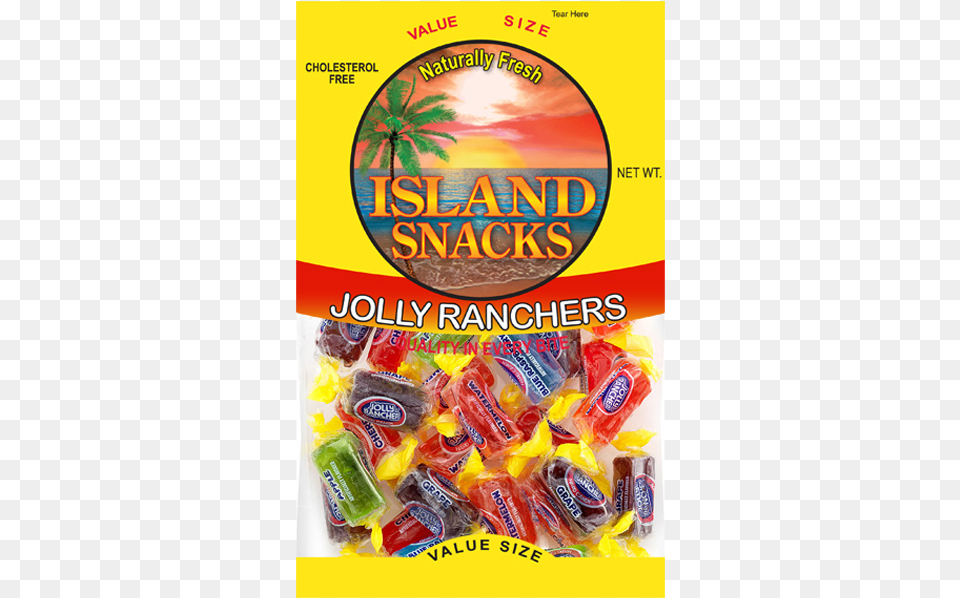 Jolly Ranchers Value Island Snacks Peach Rings, Food, Sweets, Candy, Ketchup Png