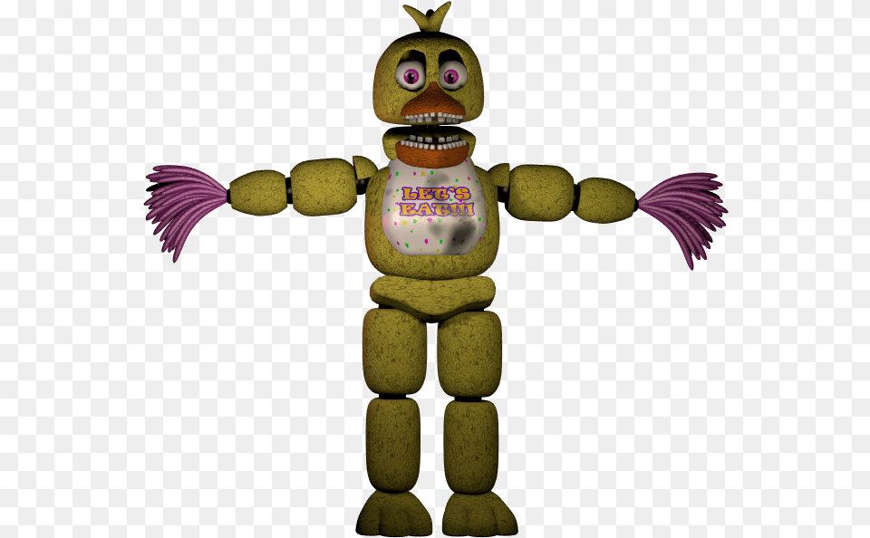 Jolly Wiki Fnaf Withered Chica Full Body, Toy Free Png