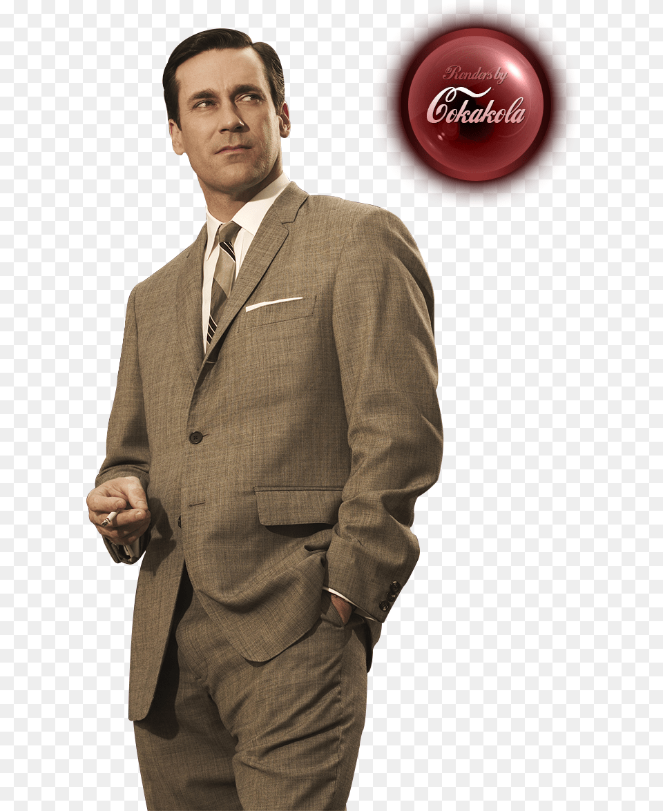 Jon Hamm Mad Men Don Draper Male Tony Soprano Many Buttons On A Suit, Clothing, Formal Wear, Accessories, Tie Png