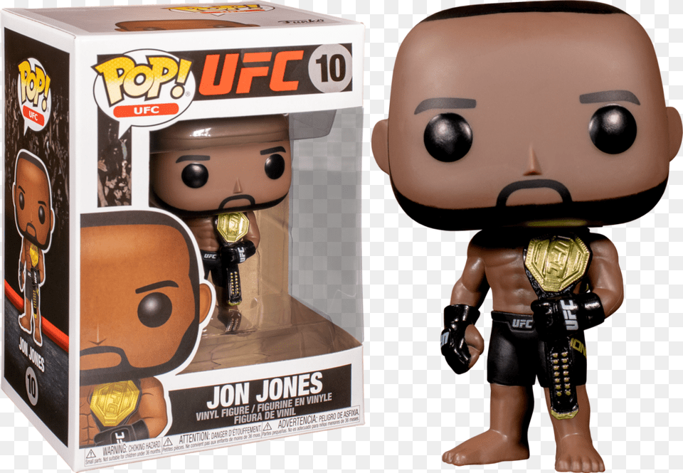 Jon Jones Pop Vinyl, Toy, Figurine, Person, Face Png