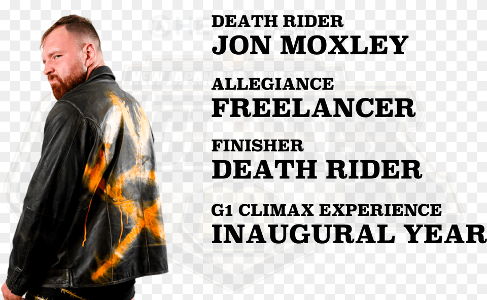Jon Moxley Is The B Block Wildcard Copyright Promotions Licensing Group, Adult, Clothing, Coat, Jacket Png
