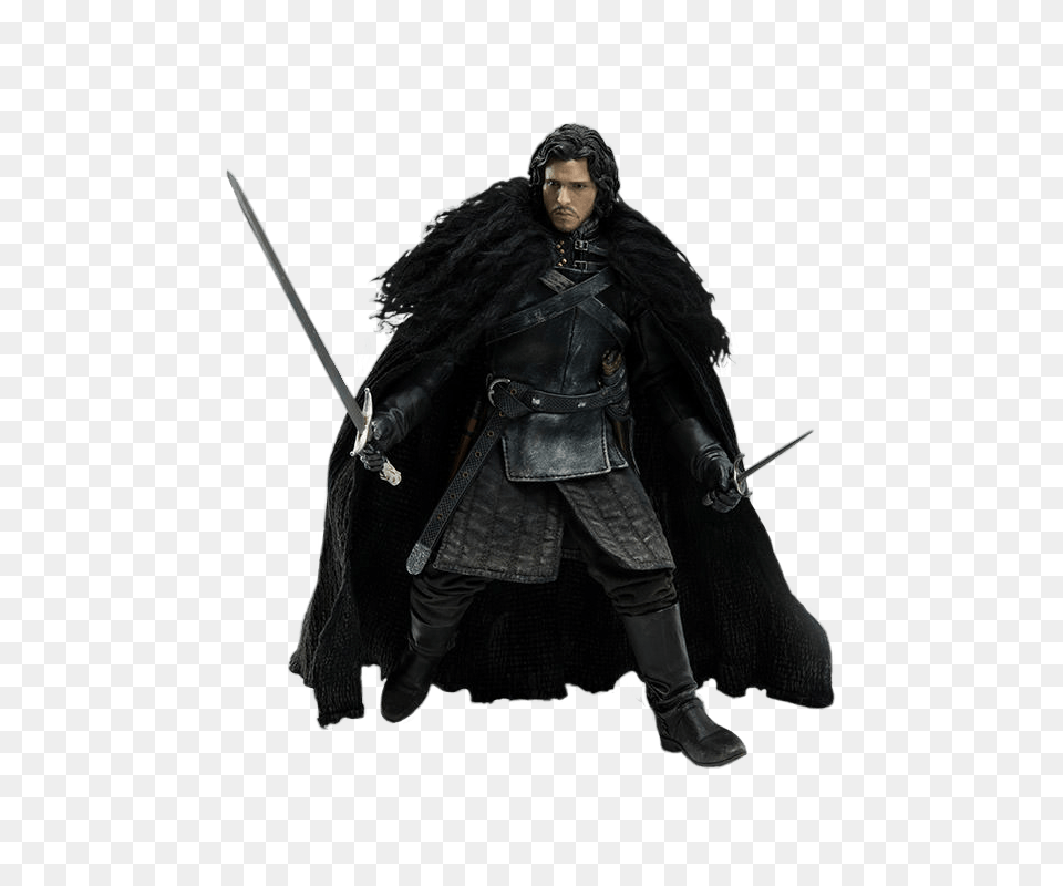 Jon Snow Fighting, Fashion, Weapon, Sword, Person Free Transparent Png