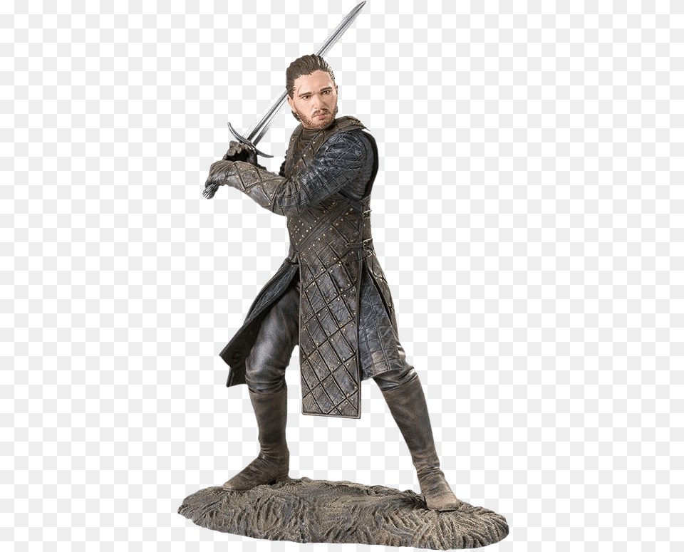 Jon Snow Figure Dark Horse, Sword, Weapon, Adult, Male Png Image