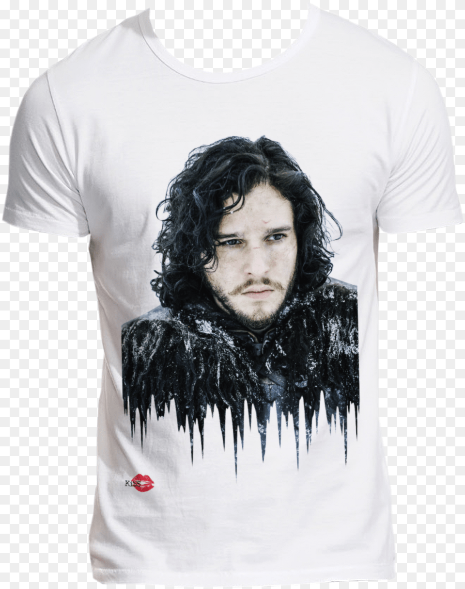 Jon Snow Got Kiss Original T Shirt Jon Snow Game Of Thrones Shirt, T-shirt, Clothing, Person, Man Free Transparent Png