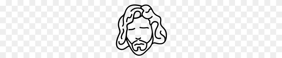 Jon Snow Icons Noun Project, Gray Free Transparent Png