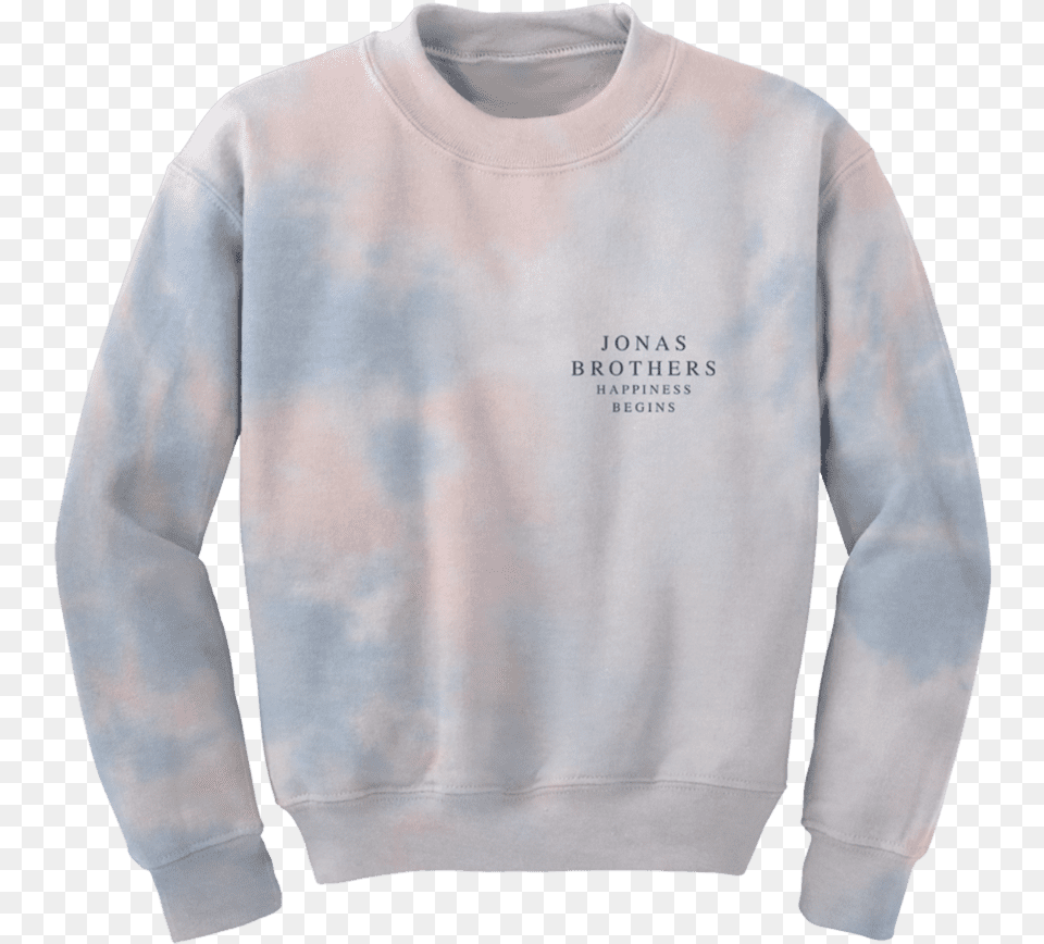 Jonas Brothers Happiness Begins Crewneck Sweatshirt, Clothing, Hoodie, Knitwear, Sweater Free Transparent Png