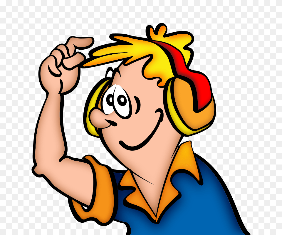 Jonata Boy With Headphone, Baby, Person, Cartoon, Face Png Image