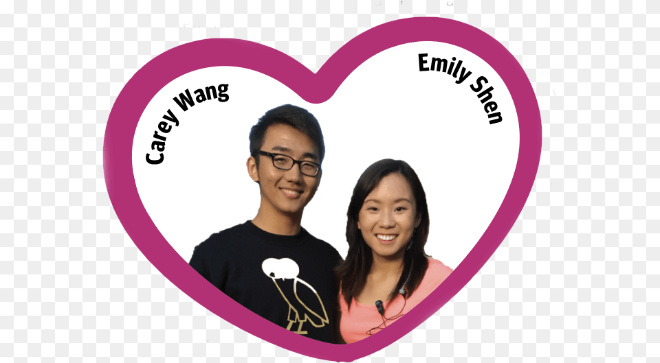 Jones Senior Emily Shen And Carey Wang Both Came Into Love, Accessories, Portrait, Photography, Person Png Image