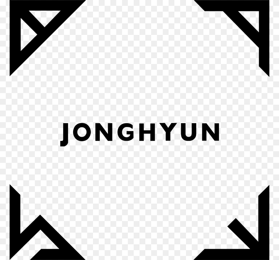 Jonghyun Logo Shinee Jonghyun Logo, Gray Free Transparent Png