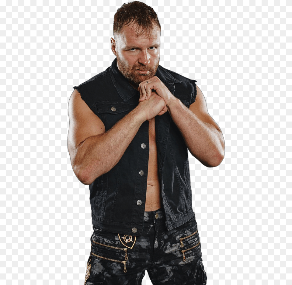 Jonmoxley Deanambrose Aew Wwe Wrestling John Moxley, Vest, Clothing, Adult, Person Png Image