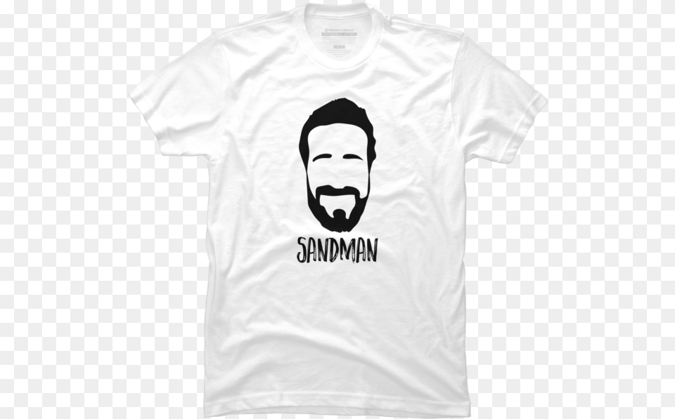 Jonsandman Outline Jon Sandman T Shirt, Clothing, T-shirt, Face, Head Png