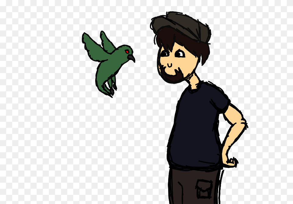Jontron And Jacque, Baby, Person, Animal, Bird Free Png