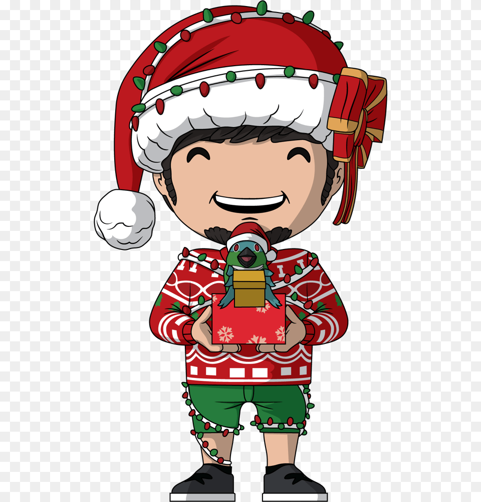 Jontron Christmas Youtooz, Adult, Female, Person, Woman Free Png