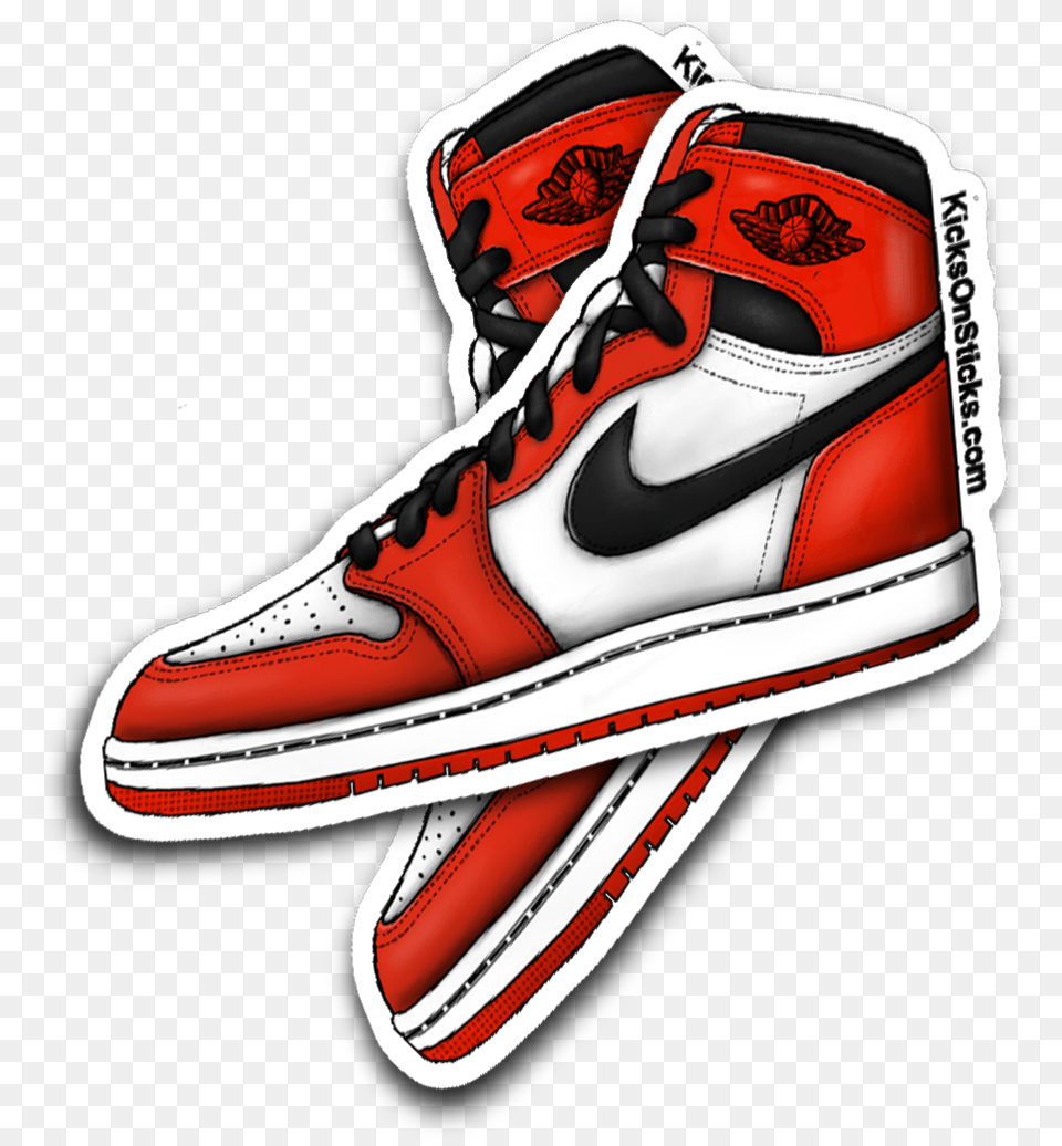 Jordan 1 Chicago Jordan 1s Clip Art, Clothing, Footwear, Shoe, Sneaker Free Png