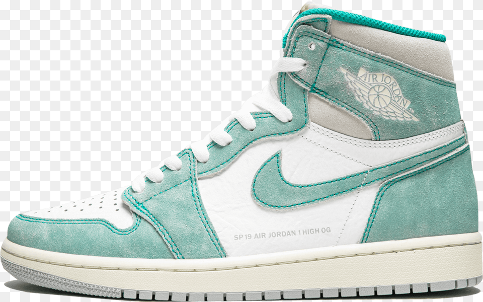 Jordan 1 Turbo Green, Clothing, Footwear, Shoe, Sneaker Free Png Download