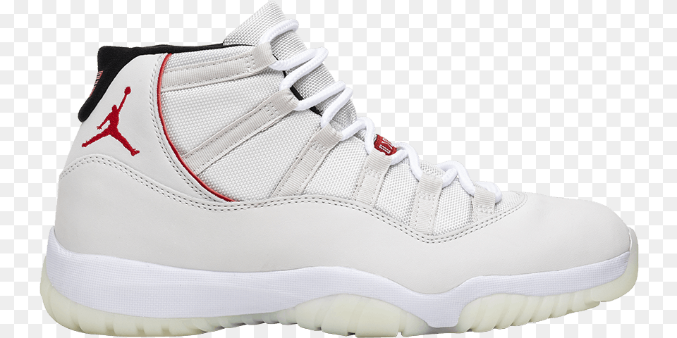 Jordan 11 Platinum Tint Goat, Clothing, Footwear, Shoe, Sneaker Free Png Download