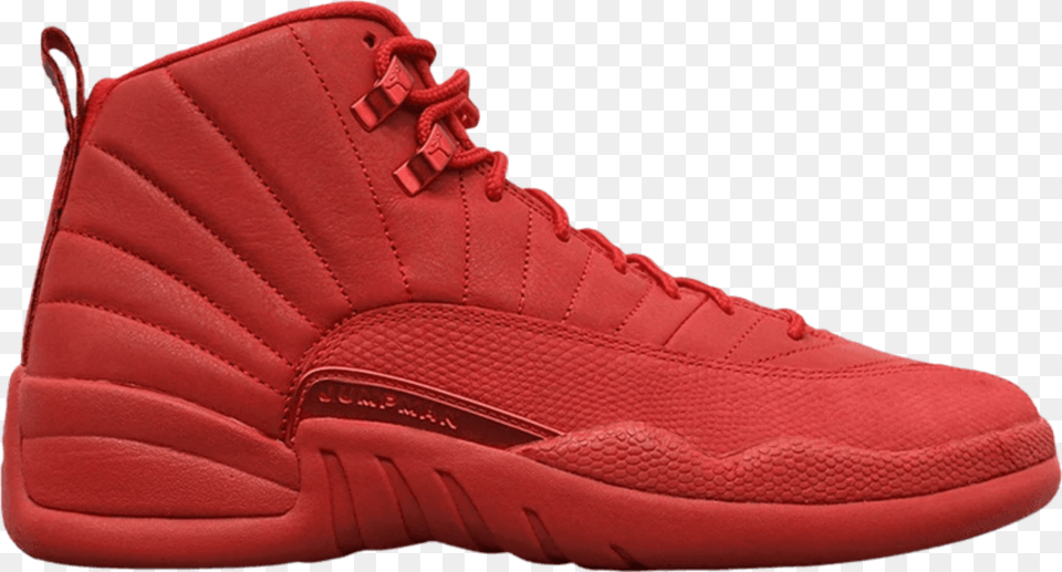Jordan 12 Red 2018, Clothing, Footwear, Shoe, Sneaker Png Image