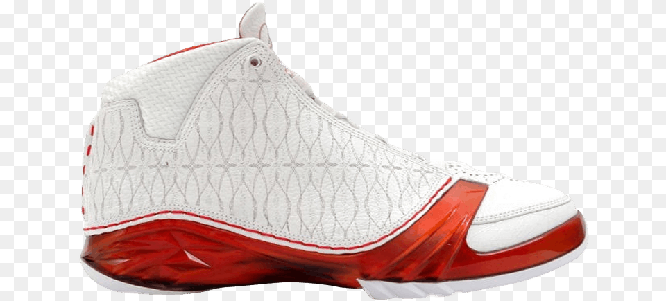 Jordan 23 Shoes Red And White, Clothing, Footwear, Shoe, Sneaker Free Png