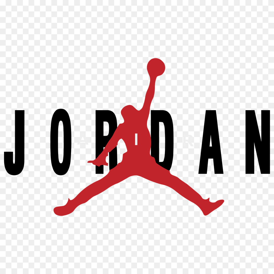 Jordan Air Logo Transparent Vector, Person Free Png